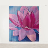 ロータスフラワー – タペストリー (正面)