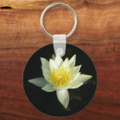 ロータスフラワー/《植物》スイレン キーホルダー (正面)