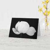 ロータスブド カード (黄色い花)