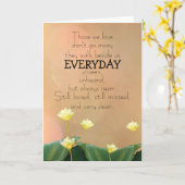 ロータスブラッズピュリティリバース悔やみや弔慰 カード (黄色い花)