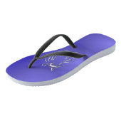 ロータスブルー馬頭 ビーチサンダル (アングル)