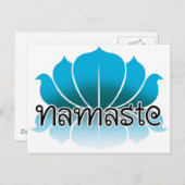 ロータスブルー ポストカード (正面/裏面)