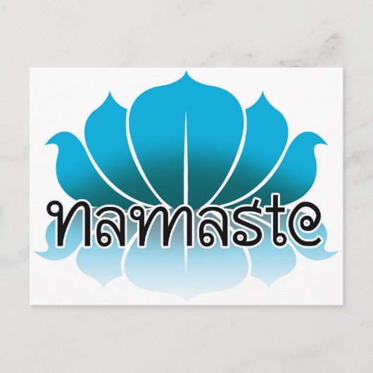 ロータスブルー ポストカード (正面)