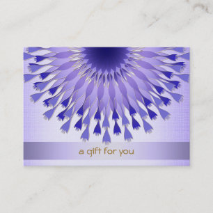 ロータスヘアサロン及びスパギフト券 割引カード