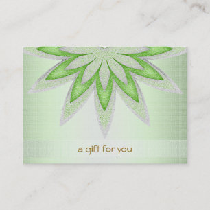 ロータスヘアサロン及びスパギフト券 割引カード