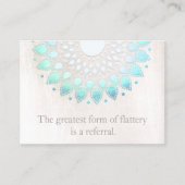 ロータスホリスティックヘルスとウェルネスの紹介カード 紹介カード (正面)