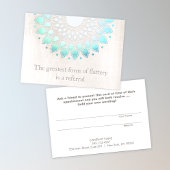 ロータスホリスティックヘルスとウェルネスの紹介カード 紹介カード