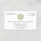 ロータスホリスティック自然健康アポイントメント 予約カード (正面)