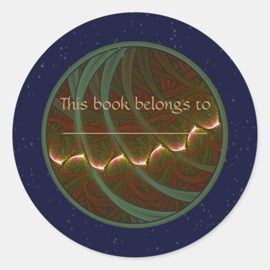 ロータスホースムーン ラウンドシール (正面)