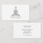 ロータスポイズヨガインストラクター 名刺 (正面/裏面)