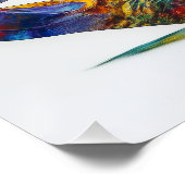 ロータスポーズ光沢ポスター ポスター (コーナー)