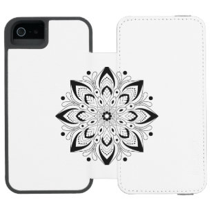 ロータスマンダラデザイン iPhone SE/5/5sウォレットケース