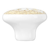 ロータスマンダラ(金ゴールド星が白い) セラミックノブ (側面)