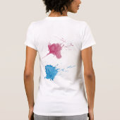 ロータスマンダラ Tシャツ (裏面)