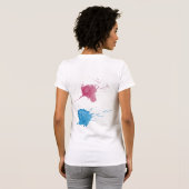 ロータスマンダラ Tシャツ (裏面フル)