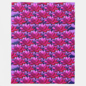 ロータスマートマイアミナイツ フリースブランケット (正面)