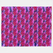 ロータスマートマイアミナイツ フリースブランケット (正面(横))