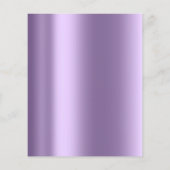 ロータスメイクアップ美しいサロンラッシュフライヤーグレーパープル チラシ (裏面)