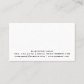 ロータスヨガロゴ | 池の石 名刺 (裏面)