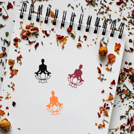 ロータスヨガ徴候 ラバースタンプ