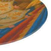 ロータスライト王室のパビリオンシャンデリアプリント カッティングボード (角)