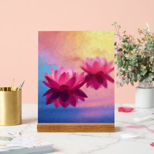 ロータスラブ アクリルサイン (ウェディング)