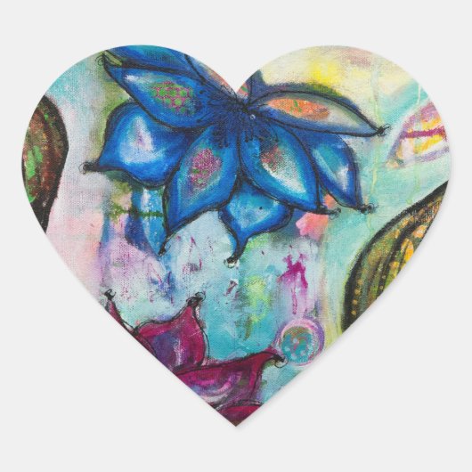 ロータスラブ ハートシール (正面)