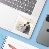 ロータスロマンス：ハンフーに見る永遠の愛 シール (ノートパソコンとiPhone)