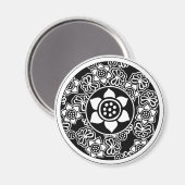 ロータス中国のデザイン マグネット (正面/裏面)