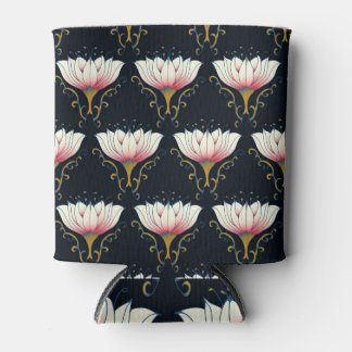 ロータス壁紙ピンク中国のスタイル 缶クーラー