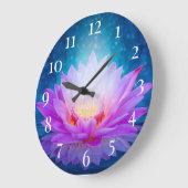 ロータス大時計 ラージ壁時計 (傾斜)