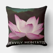 ロータス瞑想 クッション (裏面)