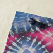 ロータス絞り染め ビーチタオル (インサイチュ)