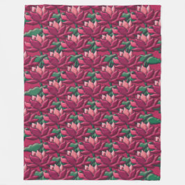 ロータス絵文字2 フリースブランケット