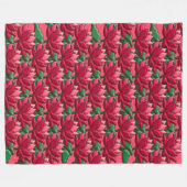 ロータス絵文字 フリースブランケット (正面(横))