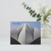 ロータス花びら ポストカード (スタンド正面)