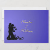 ロータス花嫁 招待状 (裏面)