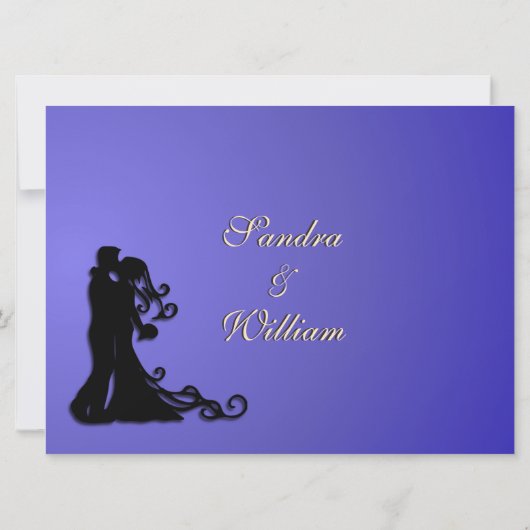 ロータス花嫁 招待状 (裏面)