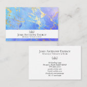 *~*ロータス金ゴールドパステル星雲銀河系AP3   名刺 (正面/裏面)