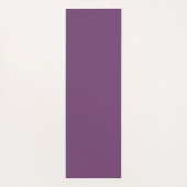 ロータス金ゴールドマンダラモノグラムエレガントパープル ヨガマット (裏面)