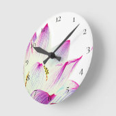 *~*ロータス霊気ヨガスタジオ瞑想センター ラウンド壁時計 (傾斜)