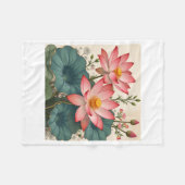 ロータス1 フリースブランケット (正面(横))