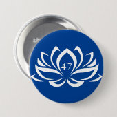 ロータス47ボタン47thポトゥスカマラハリス 缶バッジ (正面&裏面)