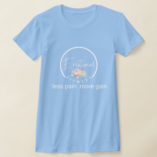ロータス シンク | 心。体。感情。 Tシャツ (レイダウン)