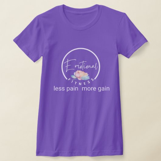 ロータス シンク | 心。体。感情。 Tシャツ (レイダウン)