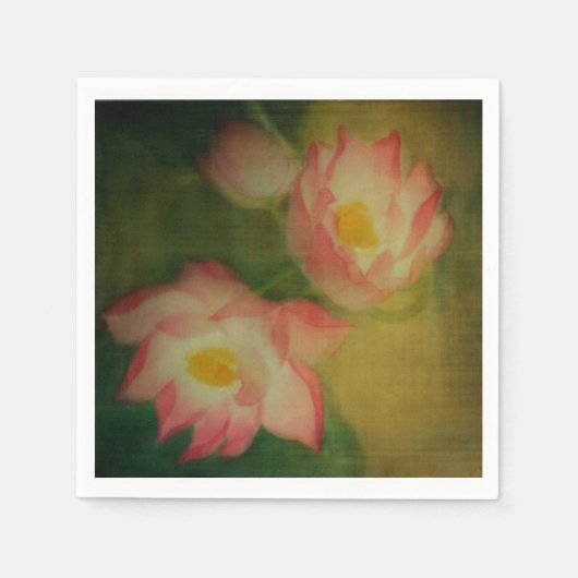 ロータス スタンダードカクテルナプキン (正面)