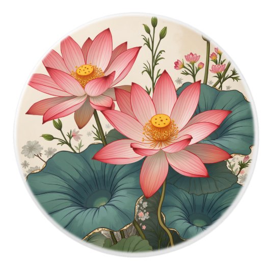 ロータス セラミックノブ (正面)