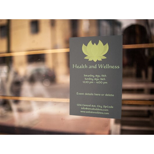 ロータス ヘルス アンド ウェルネス フライヤー