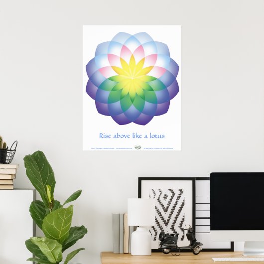 ロータス ポスター (ホームオフィス)