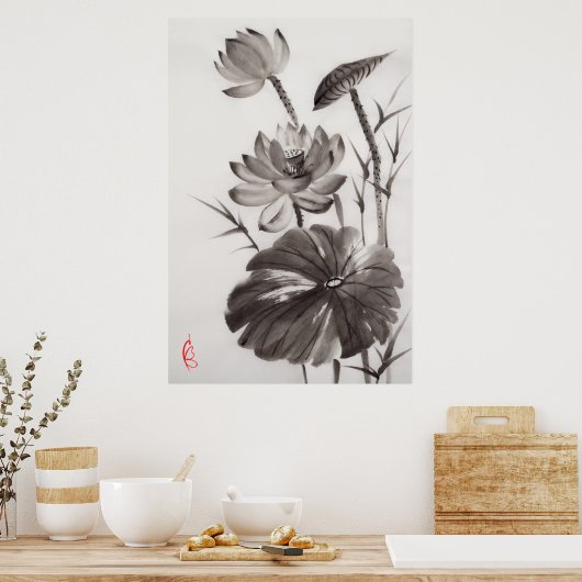 ロータス ポスター (キッチン)